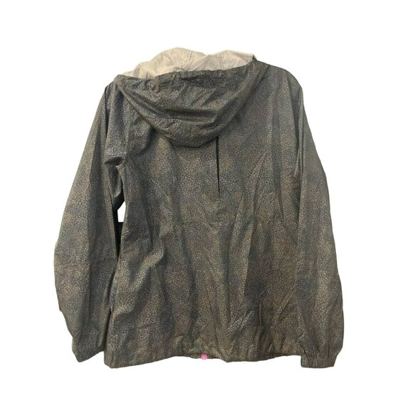 Columbia Flash Forward Windbreaker Size Small Black Patterned Jacket Womens - Picture 3 of 4